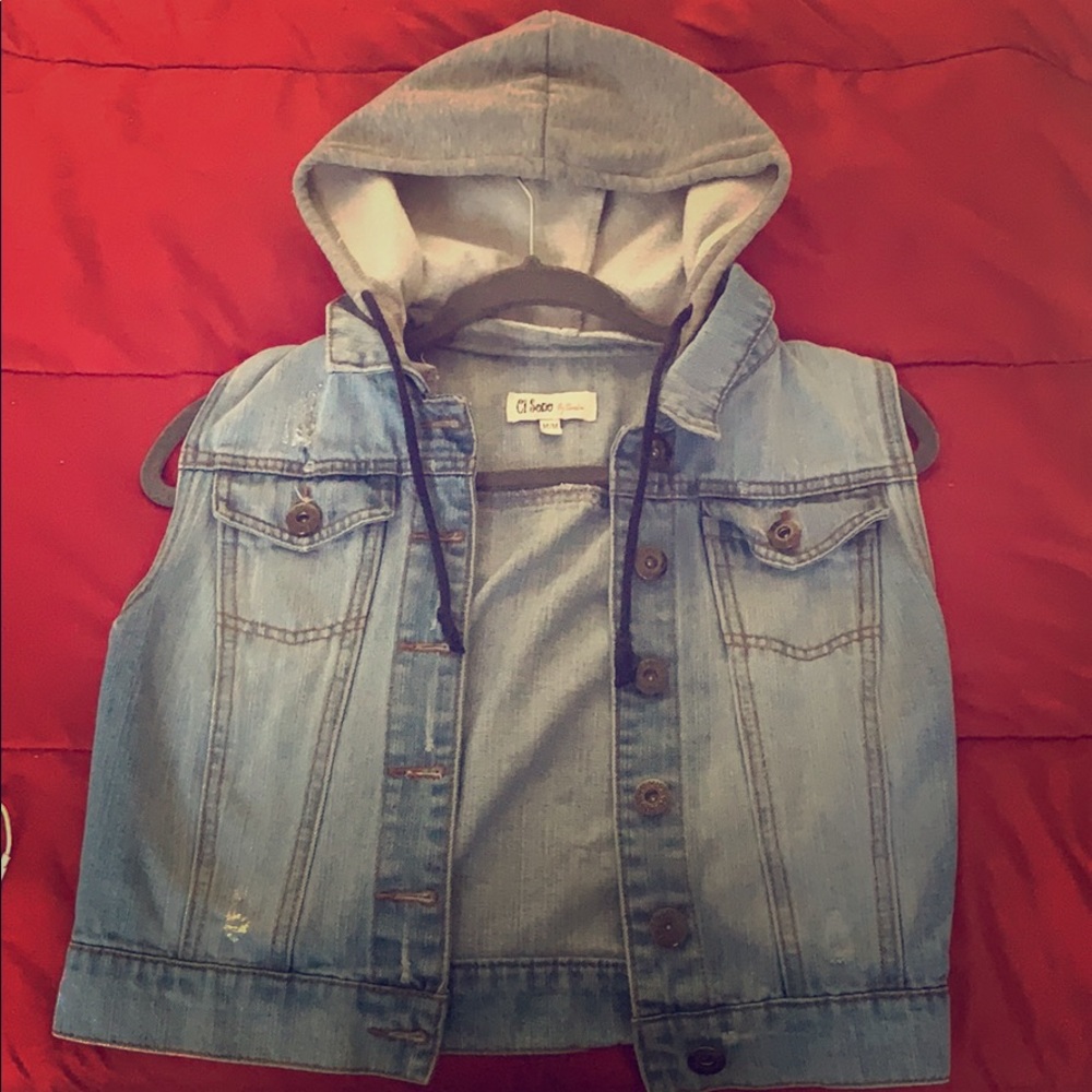 Medium Wash Jean Jacket from Hollister♡´･ᴗ･`♡